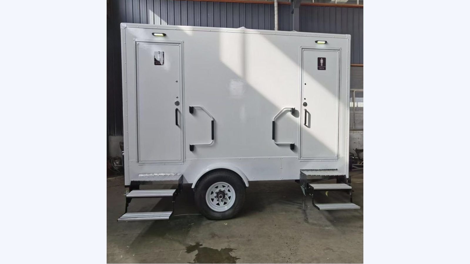 2-Stall + Shower exterior view